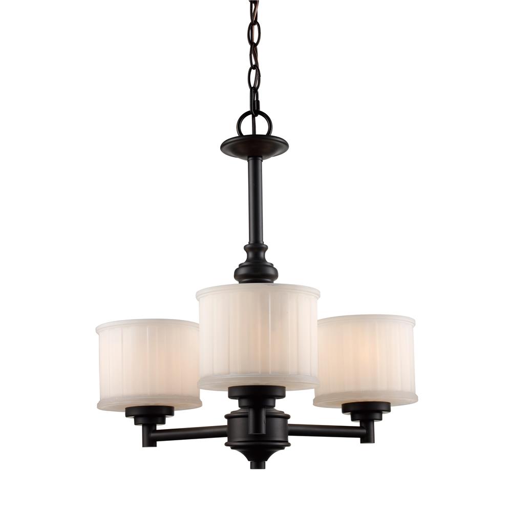 Trans Globe Lighting 70726 ROB Cahill 19.5" Indoor Rubbed Oil Bronze Transitional Chandelier